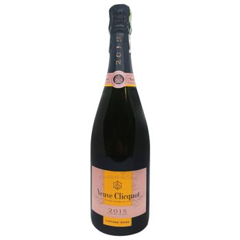 Шампанське Veuve Cliquot Vintage Rose рожеве брют 12,5% 0,75л
