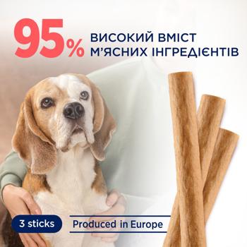 Лакомство Club 4 Paws Sticks для собак средних и больших пород палочки с индейкой 3шт*12г - купить, цены на MasterZoo - фото 5