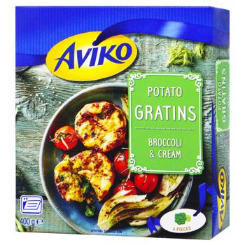 Картофельные мини-запеканки Aviko с брокколи и сливками 300г - купить, цены на КОСМОС - фото 1