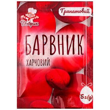 Dobrik Dye for Eggs Pomegranate 5g - buy, prices for MegaMarket - photo 1