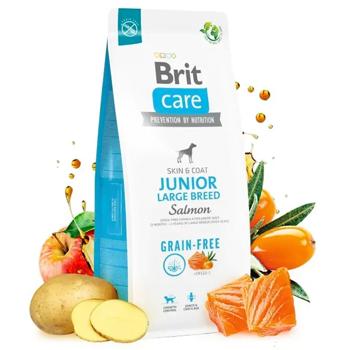 Brit Care Dry Food with Salmon for Junior Dogs of Large Breeds 1kg - buy, prices for MasterZoo - photo 4