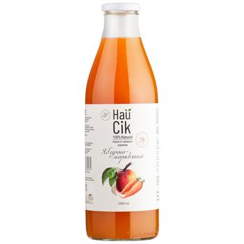 Naysik Apple-Carrot Juice 1l - buy, prices for MegaMarket - photo 1