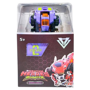 Динозавр-трансформер Dinoster Раптор-бот пурпурный - купить, цены на - фото 2