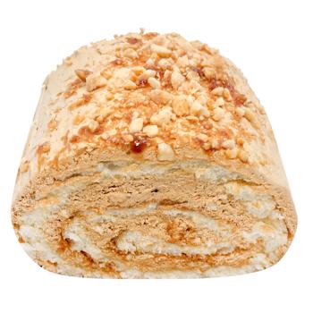 Peanut and Toffee Roll