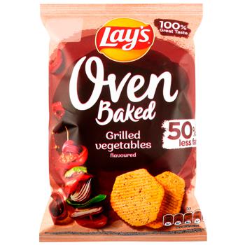 Чипси Lay's Baked овочі-гриль 110г - купити, ціни на Cупермаркет "Харків" - фото 1