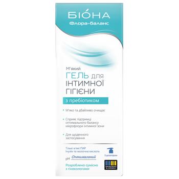 Bion Flora-Balance Intimate Hygiene Gel with Prebiotic 275ml - buy, prices for MegaMarket - photo 2