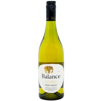 Balance Winemaker Selection Pinot Grigio White Dry Wine 12.5% 0.75l - buy, prices for WINETIME - photo 1