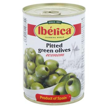 Iberica Econom pitted green olive 280g - buy, prices for ULTRAMARKET - photo 1