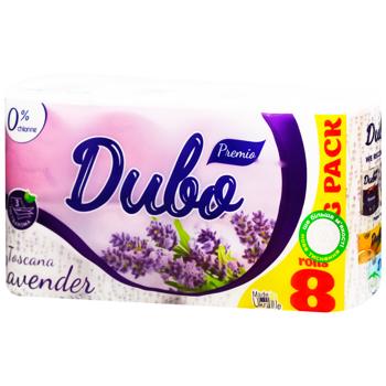 Dyvo Toscana Lavender 3-ply Toilet Paper 8pcs - buy, prices for EKO Market - photo 2