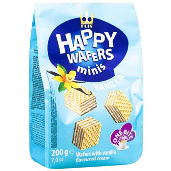 Flis Happy Waffles with Vanilla Filling 200g - buy, prices for - photo 2
