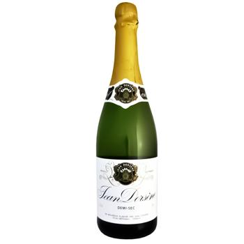 Jean Dorsene Demi-Sec White Semi-dry Sparkling Wine 11% 0.75l - buy, prices for Auchan - photo 1