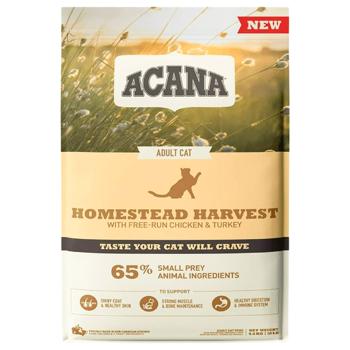 Сухий корм для котів Acana Homestead Harvest 4,5 кг - курка та індичка - купить, цены на MasterZoo - фото 2