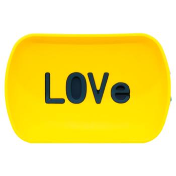 Мыльница Зед Love 8,5х13см в ассортименте - купить, цены на - фото 3