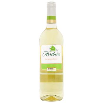 Вино Arribeno Sauvignon Blanc DO Rueda сухе біле 13% 0,75л - купити, ціни на AlcoHub - фото 1