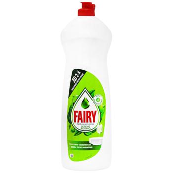 Fairy Green Apple Dishwashing Liquid 1l - buy, prices for Vostorg - photo 1