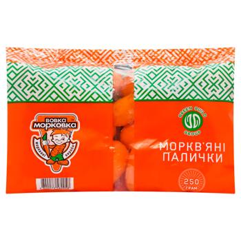 Vovka Morkovka Carrot Sticks 250g - buy, prices for ULTRAMARKET - photo 1