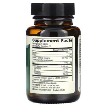 Dr. Mercola Spirulina 2000mg 120 tablets - buy, prices for - photo 2