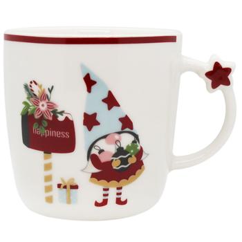 Чашка порцелянова Веселий Гномік 360мл  - купити, ціни на МегаМаркет - фото 2