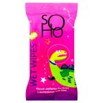 Soho Aloe Vera Wet Wipes 15pcs