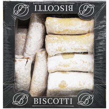 Печиво Biscotti Кіфлики здобне пісочне - купити, ціни на Auchan - фото 2