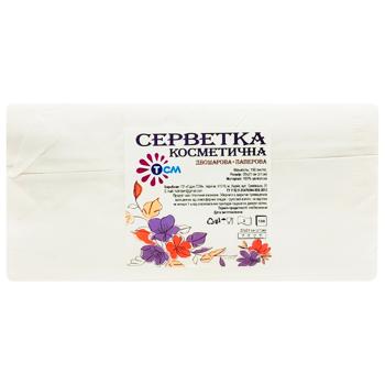 TCM Two Layer Cosmetic White Napkins 150pcs - buy, prices for Vostorg - photo 3