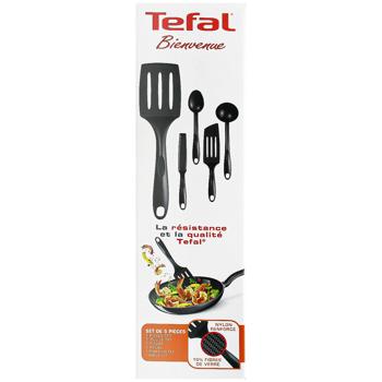 Набір кухонних аксесуарів Tefal Bienvenue 5шт пластик чорний - купить, цены на - фото 3