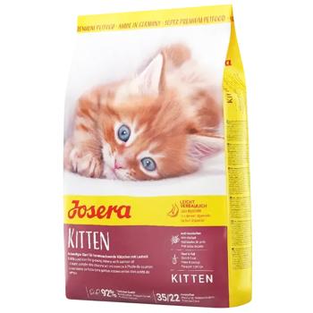 Корм сухий Josera Kitten з домашньою птицею для кошенят, вагітних та годуючих кішок 400г