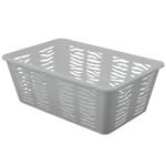 Кошик Branq Зебра пластиковий сірий 30*20х11,1см