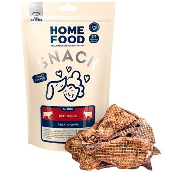 Лакомство для собак Home Food Легкие говяжьи 80г - купить, цены на MasterZoo - фото 1