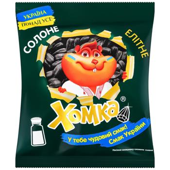 Khomka Elite Roasted Salted Sunflower Seeds 110g - buy, prices for ULTRAMARKET - photo 1