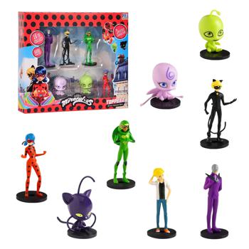 Miraculous Topper Figure Set 8pcs