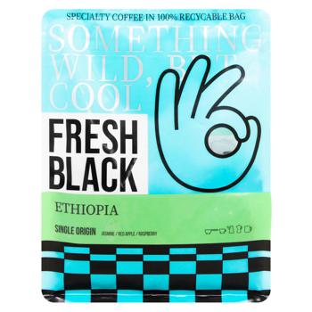 Кава в зернах Fresh Black Ethiopia 200г - купити, ціни на - фото 2