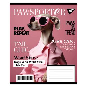 Тетрадь Yes Animal's Fashion клетка А5 60 листов - купить, цены на - фото 6
