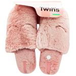 11052 HS-LUХ Fur Light Pink Women's Slippers s.41