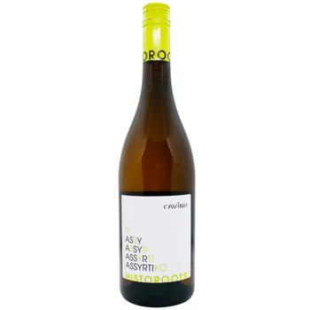 Вино Historoots Assyrtiko белое сухое 12% 0,75л