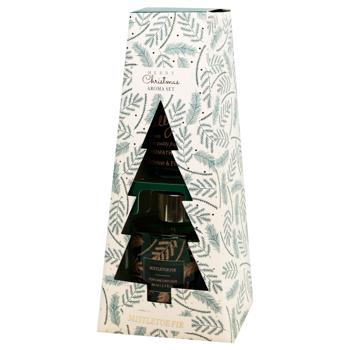 Merry Christmas Aroma Set Candle 5.5x6.5cm and Aroma Diffuser 80ml - buy, prices for - photo 5