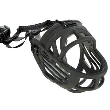 Trixie Muzzle Flex Silicone Muzzle L-XL 30cm Black - buy, prices for MasterZoo - photo 2