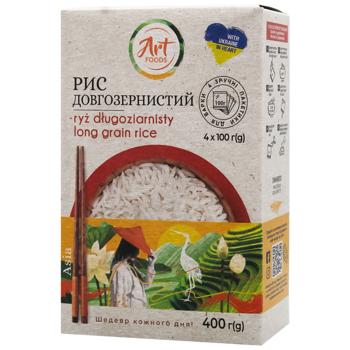Art Foods Long Grain Rice 4*100g - buy, prices for EKO Market - photo 2