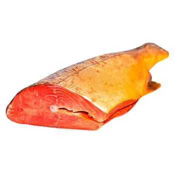 Ukrainska Zirka Cold Smoked Headless Coho Salmon