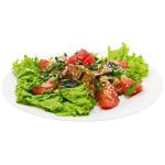 Салат з хрустких баклажанів по-азіатськи