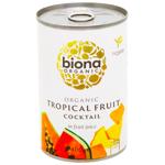 Коктейль Biona Organic Tropical фруктовий органічний 400г