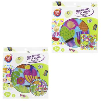 One Two Fun My Stained Art Effect Set - buy, prices for Auchan - photo 1