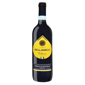 Bellamico Nero d'Avola Red Dry Wine 13.5% 0.75l - buy, prices for NOVUS - photo 1