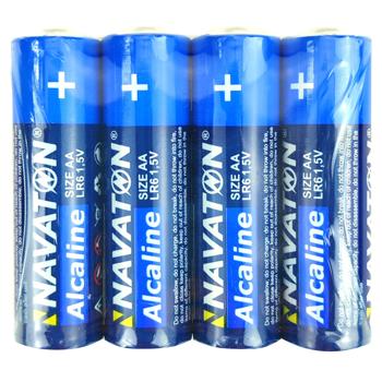 Батарейки Navaton Alkaline AA 4шт - купить, цены на Чудо Маркет - фото 1