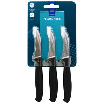 Metro Professional Peeling Knife 7.5cm 3pcs - buy, prices for METRO - photo 1