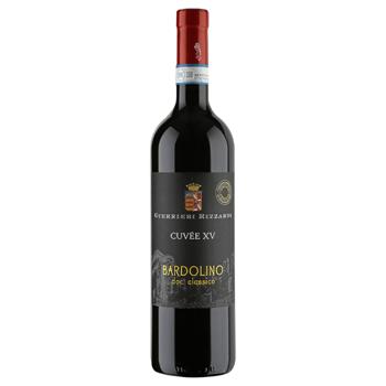 Вино Guerrieri Rizzardi Bardolino Cuvee XV красное сухое 13% 0,75л - купить, цены на КОСМОС - фото 1