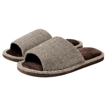 Twins 12619 Brown Christmas Tree Men's Slippers s.42/43 - buy, prices for - photo 2