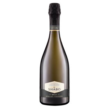 Shabo Special Edition White Brut Sparkling Wine 10.5-13.5% 0.75l - buy, prices for COSMOS - photo 1