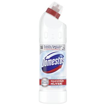 Domestos Snow White Disinfectant Toilet Bowl Cleaner 750ml