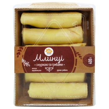Млинці The Local Food з куркою та грибами замороженi 400г - купити, ціни на ULTRAMARKET - фото 2